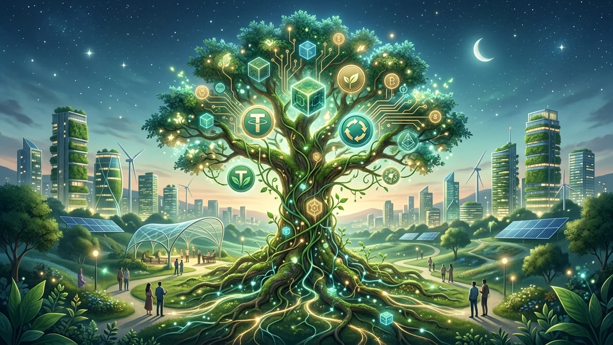 Wealth in a sustainable world and tokenized ecosystem services